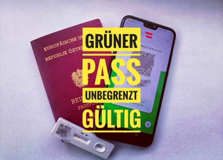 Grüner Pass unbegrenzt gültig