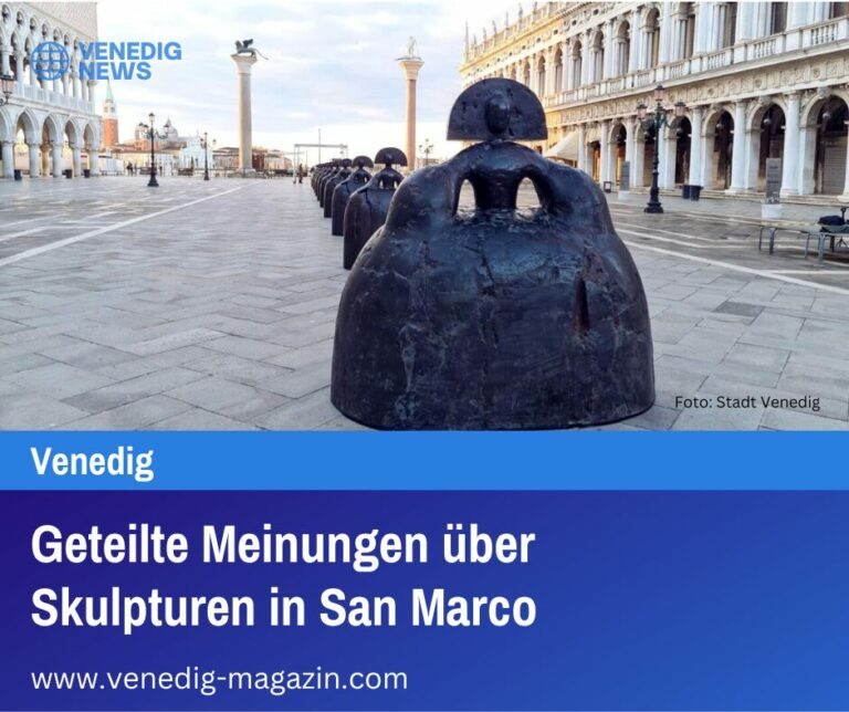 Geteilte Meinungen über Skulpturen in San Marco