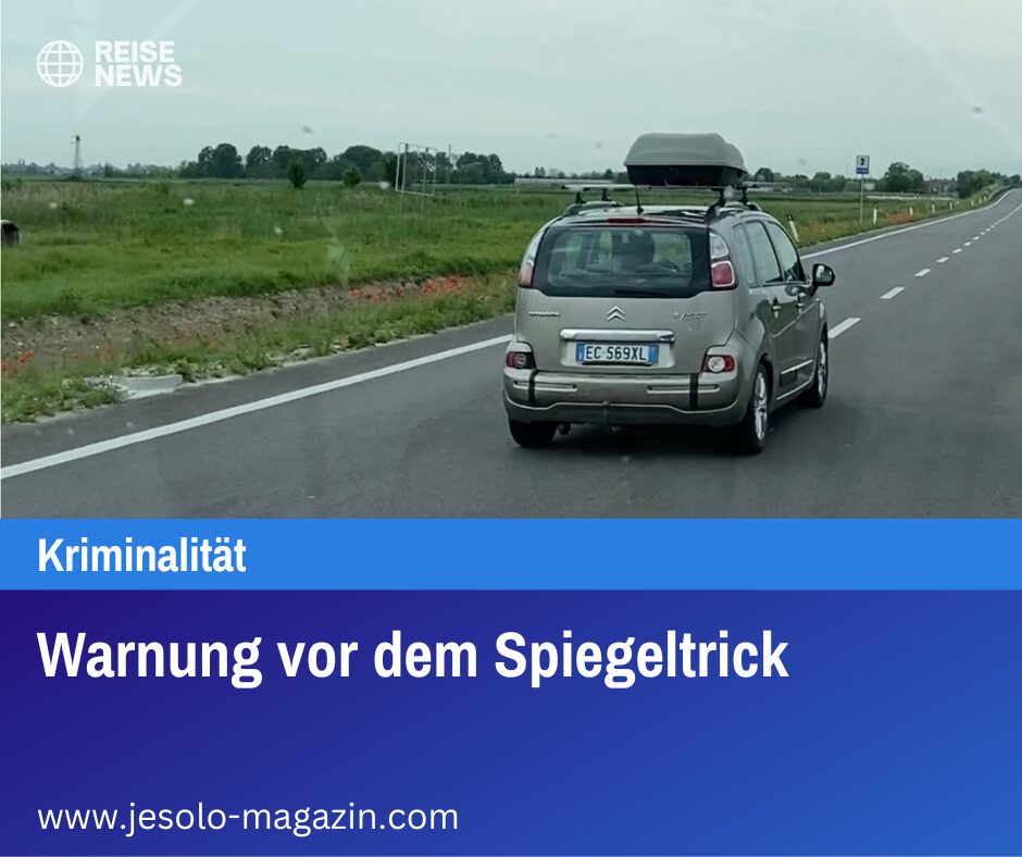 Warnung vor dem Spiegeltrick