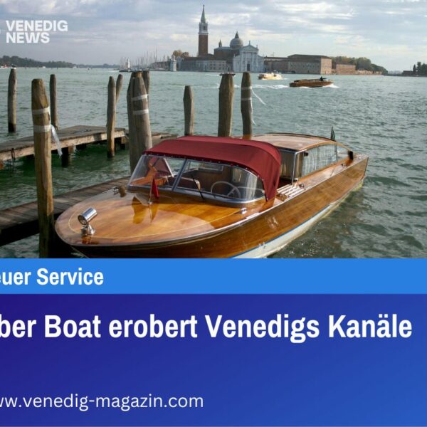 Uber Boat erobert Venedigs Kanäle