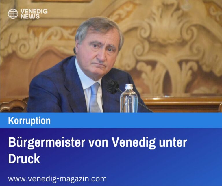 Bürgermeister von Venedig unter Druck