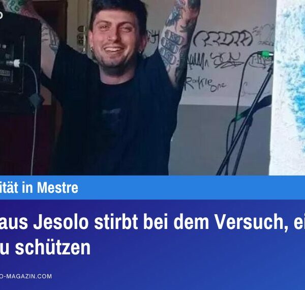 Mann aus Jesolo stirbt bei dem Versuch, eine Frau zu schützen