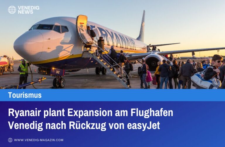 Ryanair plant Expansion am Flughafen Venedig nach Rückzug von easyJet