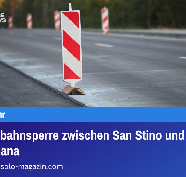 Autobahnsperre zwischen San Stino und Latisana