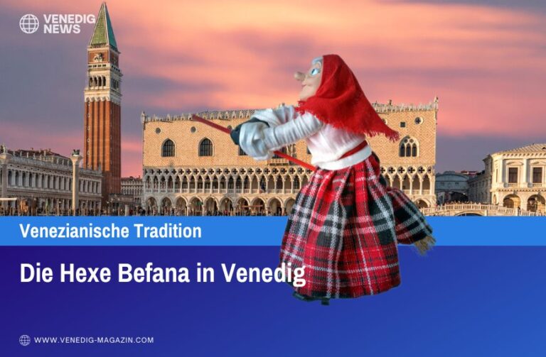 Die Hexe Befana in Venedig