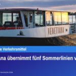 Venetiana übernimmt fünf Sommerlinien von Actv