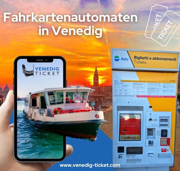 Fahrkartenautomaten in Venedig