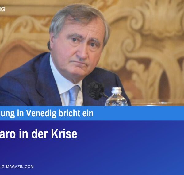 Brugnaro in der Krise