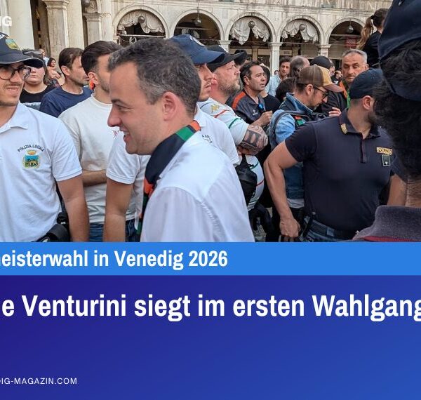Simone Venturini siegt im ersten Wahlgang