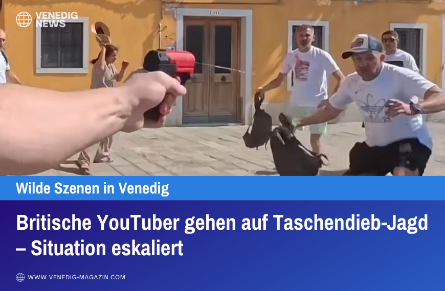Britische YouTuber gehen auf Taschendieb-Jagd – Situation eskaliert