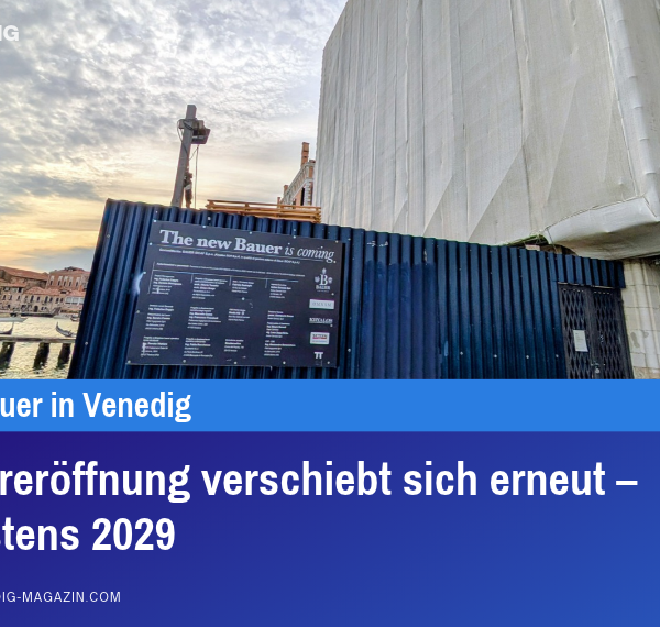 Wiedereröffnung verschiebt sich erneut – frühestens 2029